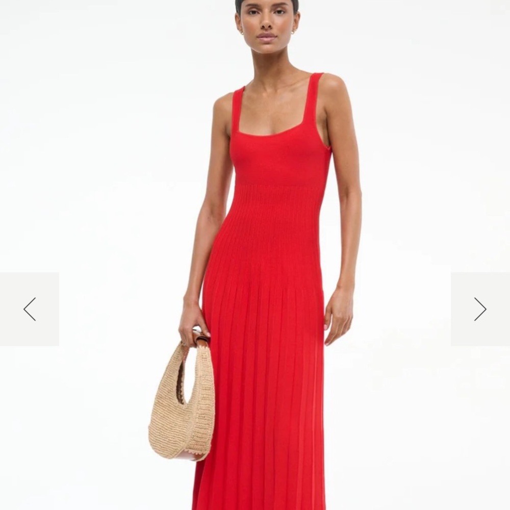 Ellison dress red rose